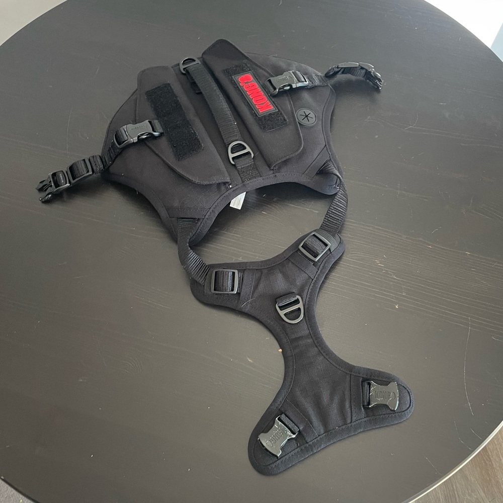 Size Small Kong Tactical Dog Harness In Black